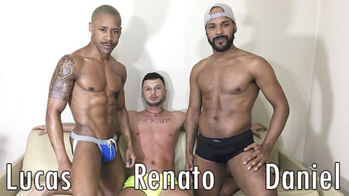 Daniel Carioca, Lucas Safado & Renato Kalahari